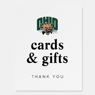 Ohio Bobcats Logo Ohio University Graduation Foam Board