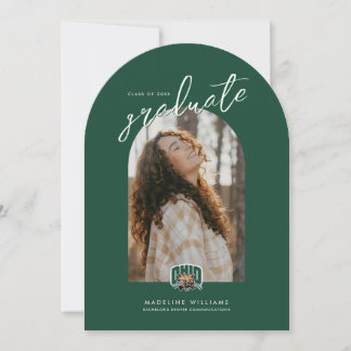 Ohio Bobcats Logo | Ohio University Graduation Invitation
