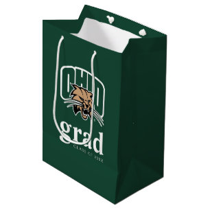 Ohio Bobcats Logo Ohio University Graduation Medium Gift Bag