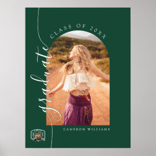 Ohio Bobcats Logo Ohio University Graduation Poster