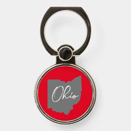 Ohio Buckeye Proud Phone Ring Stand