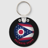 Made in Louisville Kentucky USA Flag Keychain | Zazzle