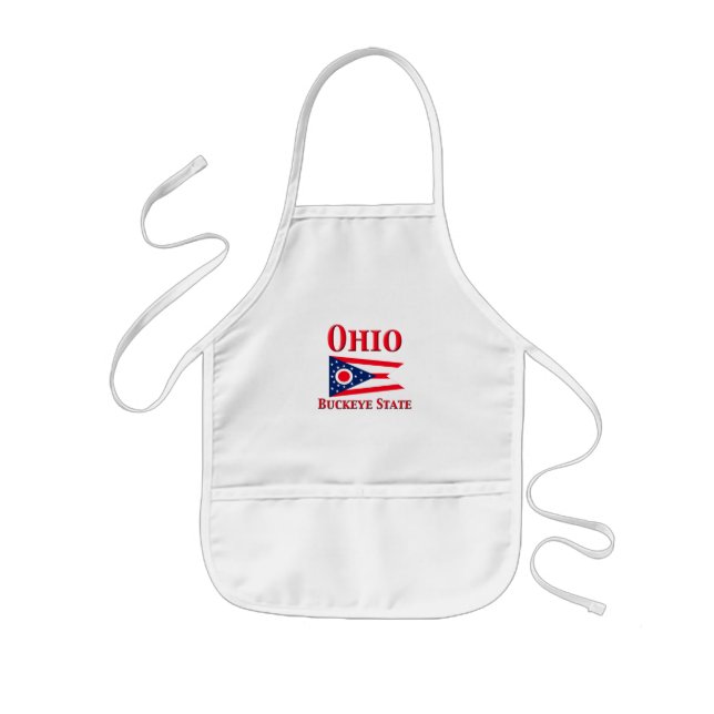 Ohio - Buckeye State Kids' Apron (Front)