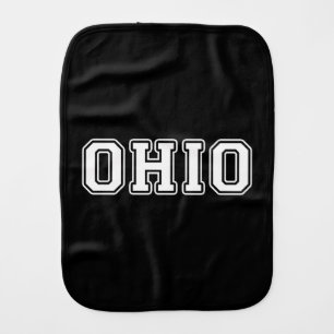 Ohio Burp Cloth