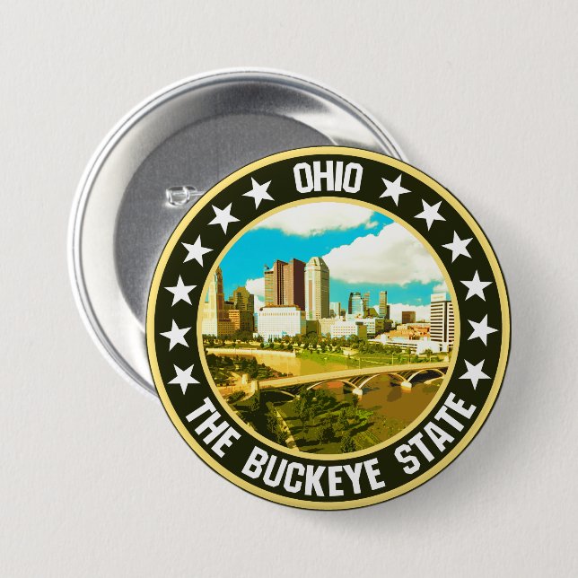 Ohio                                               button (Front & Back)