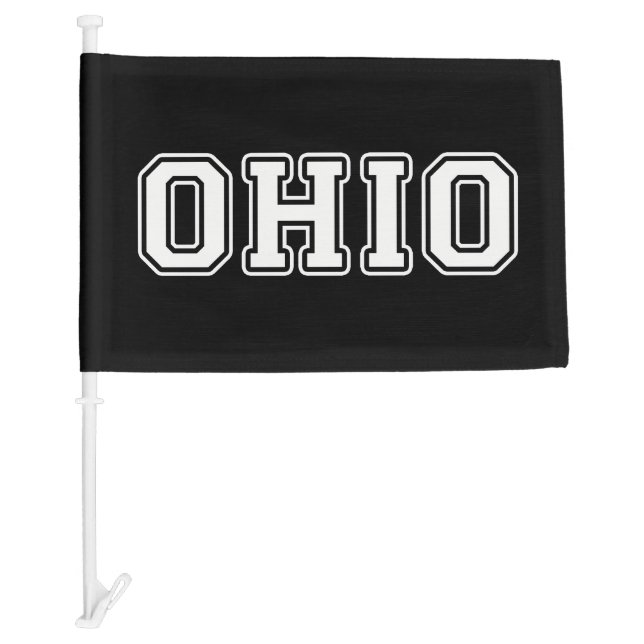 Ohio Car Flag (Front)