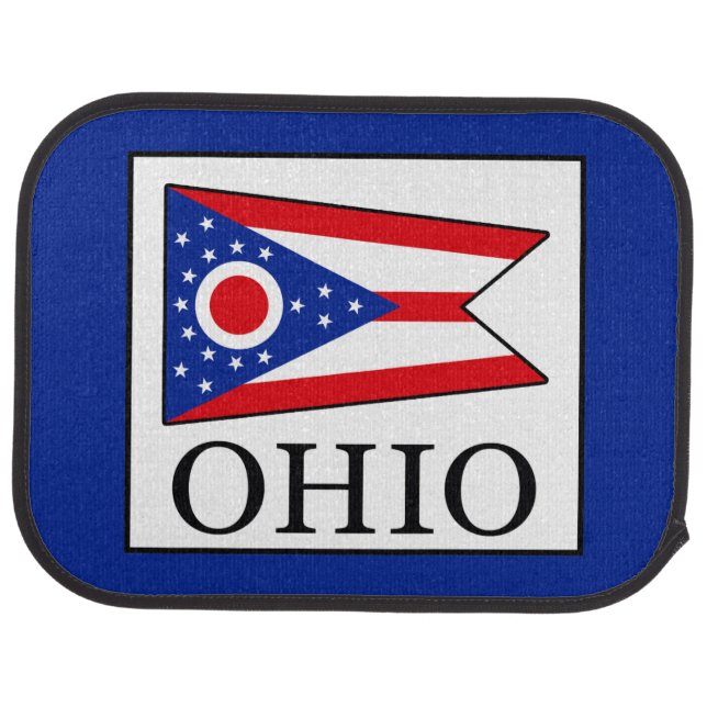 Ohio Car Floor Mat (Rear)