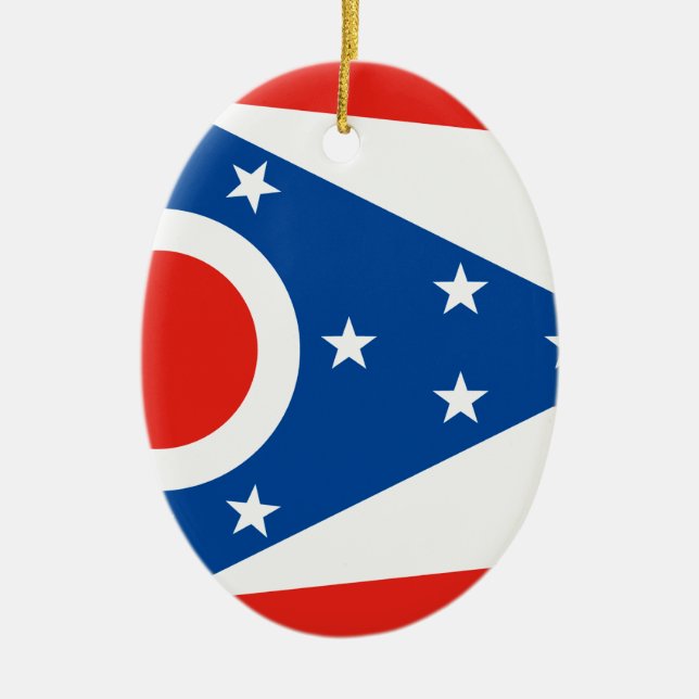 OHIO CERAMIC ORNAMENT (Front)