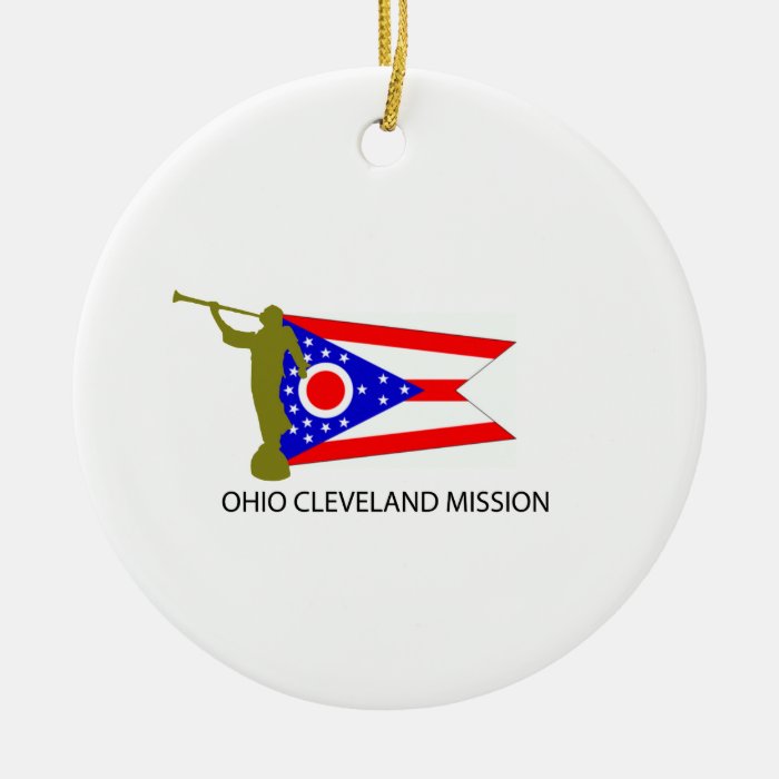 OHIO CLEVELAND MISSION LDS CTR ORNAMENT