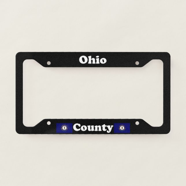 Ohio County Kentucky LPF License Plate Frame (Front)