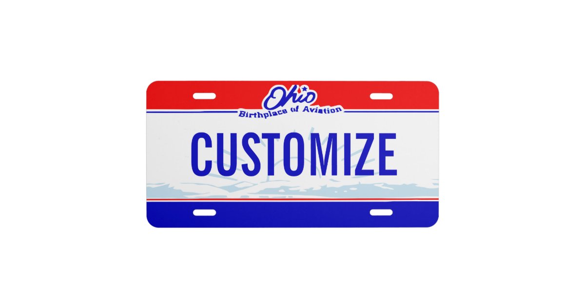 Ohio Custom License Plate