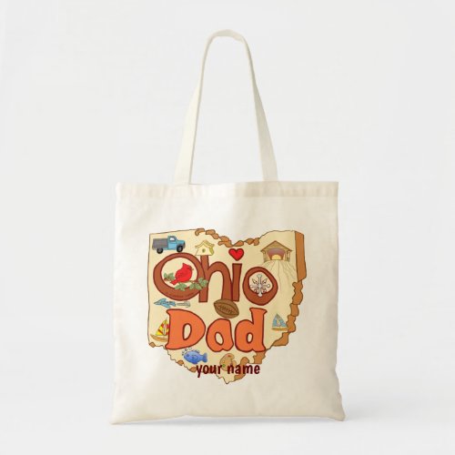 Ohio Dad  Tote Bag