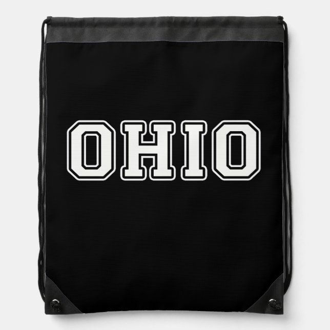 Ohio Drawstring Bag (Front)