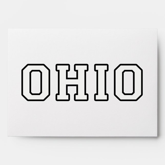 Ohio Envelope (Front)