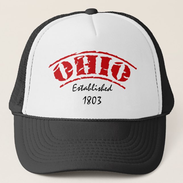 Ohio Established Trucker Hat (Front)