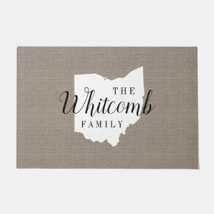 Ohio State Doormats Welcome Mats Zazzle