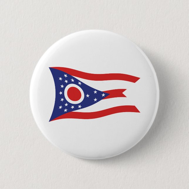 Ohio Flag Button (Front)