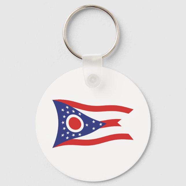 Ohio Flag Keychain (Front)