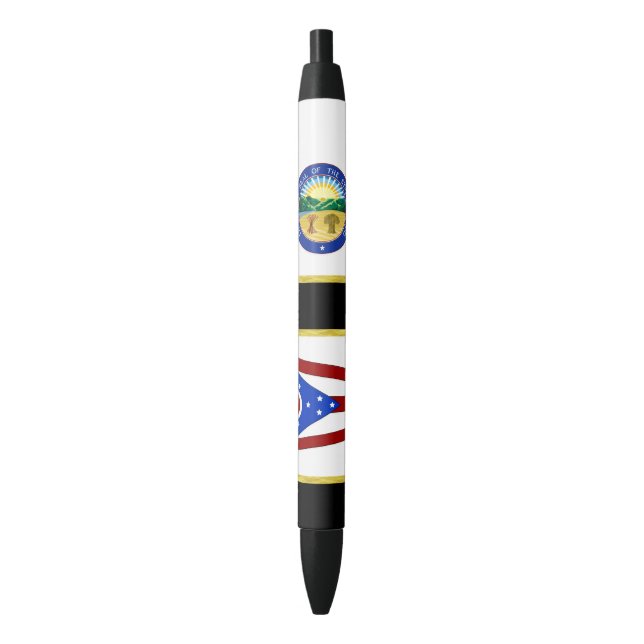 Ohio flag pen (Front Vertical)