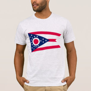 Ohio Flag: The Buckeye State Banner T-Shirt