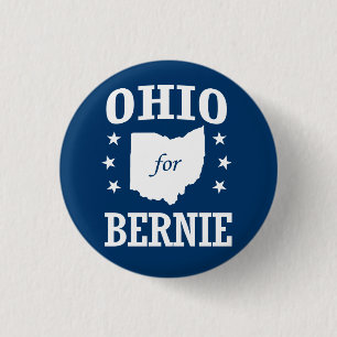 OHIO FOR BERNIE SANDERS BUTTON