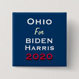 OHIO For BIDEN HARRIS 2020 Campaign Button