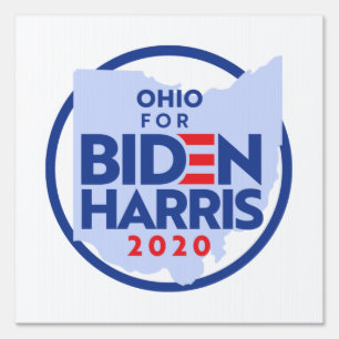 Ohio For Biden Harris Sign