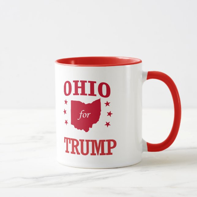 OHIO FOR DONALD TRUMP MUG (Right)