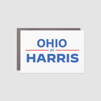 Ohio for Kamala Harris Car Magnet