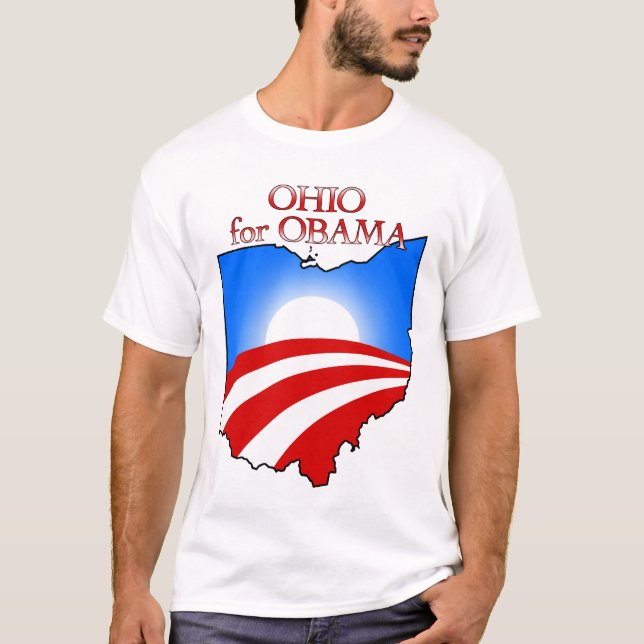 Ohio for Obama T-Shirt (Front)