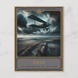 Ohio Gothic Art Postcard