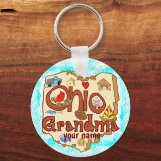 Ohio Grandma  keychain