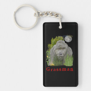 Ohio grass man keychain