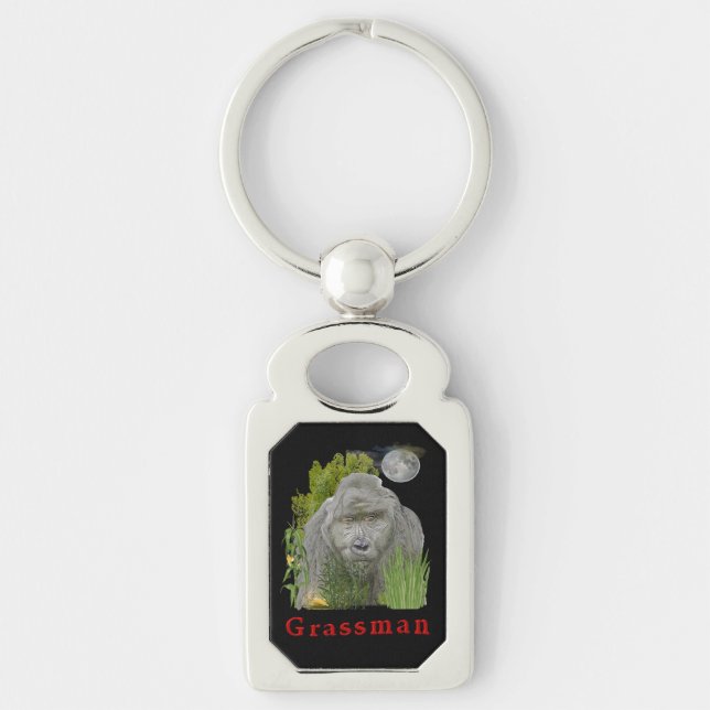 Ohio grass man keychain (Front)
