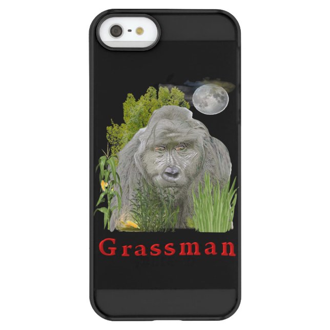 Ohio grass man uncommon iPhone case (Back)