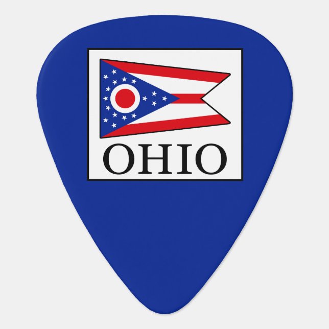Ohio Guitar Pick (Front)