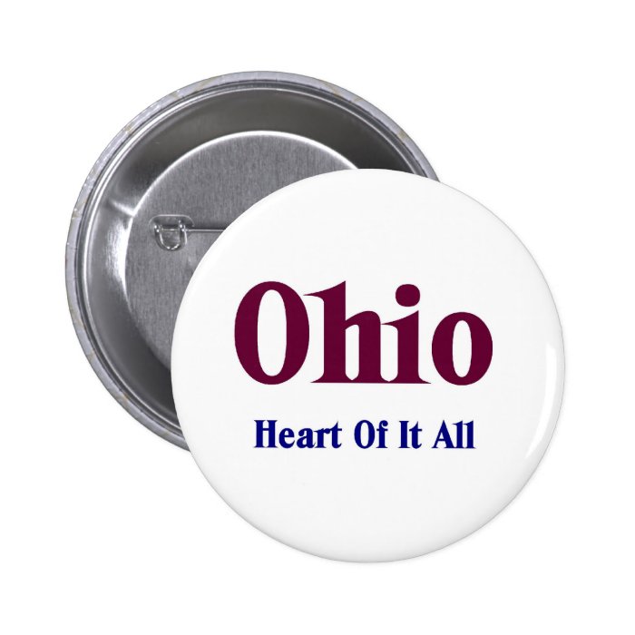 Ohio  Heart of it all Pin