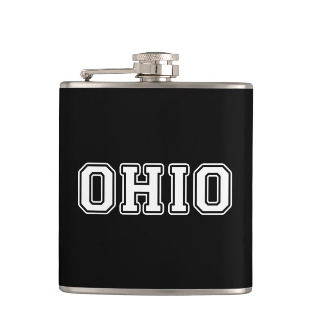 Ohio Hip Flask (Front)