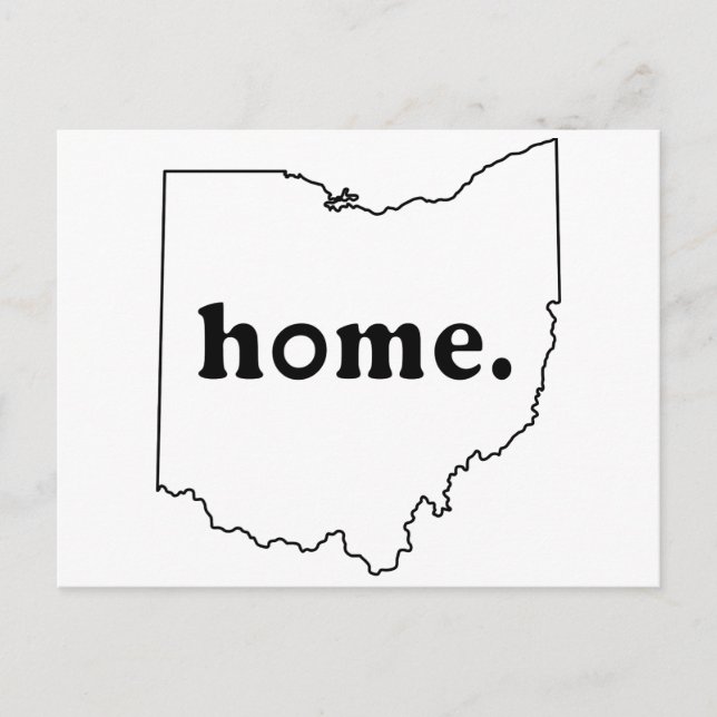Ohio Home Postcard (Front)