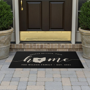 Ohio Home State Personalized Doormat