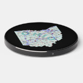 Ohio Interstate Map Wireless Charger (Front 2)