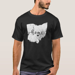 Ohio is my Home T Shirt I Love My Ohio Home Tee Gi