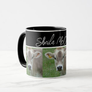 Ohio Jersey Cow Photo Mug
