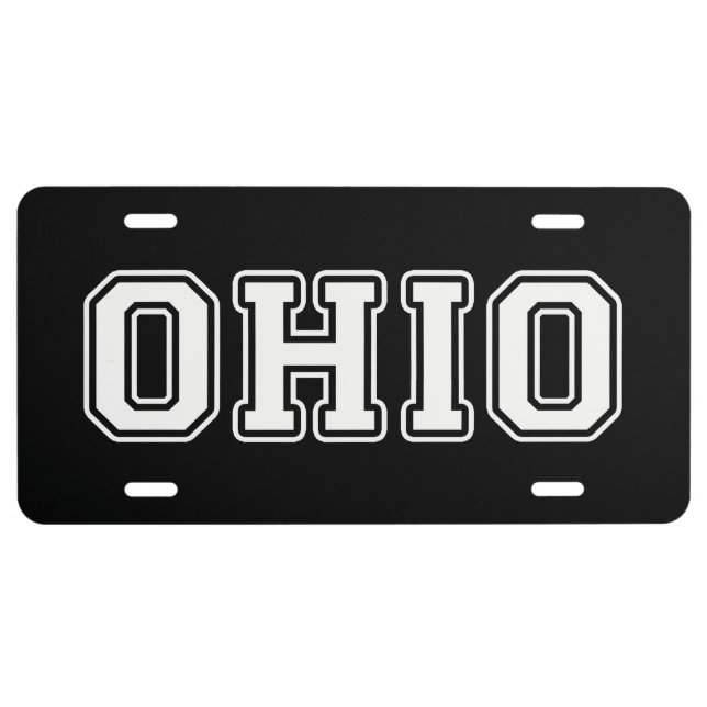 Ohio License Plate (Front)