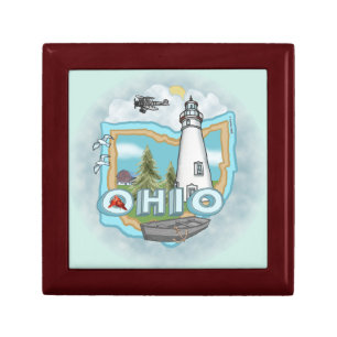 Ohio Lighthouse Gift Box