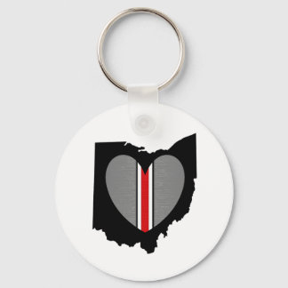 Ohio Love Keychain
