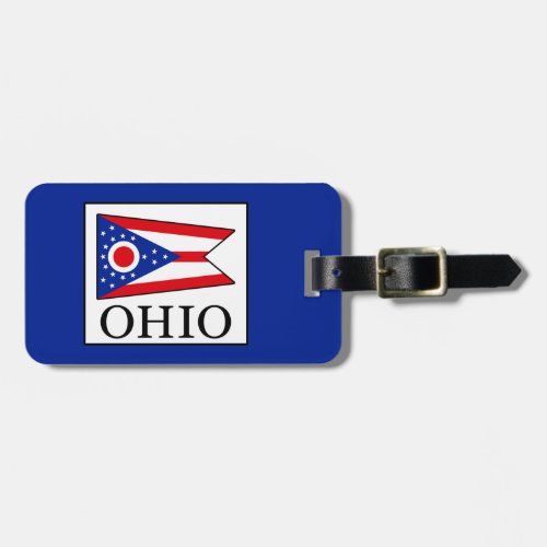Ohio Luggage Tag