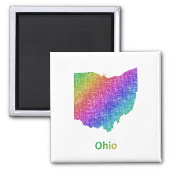 Ohio Magnet by ZYDDesign at Zazzle