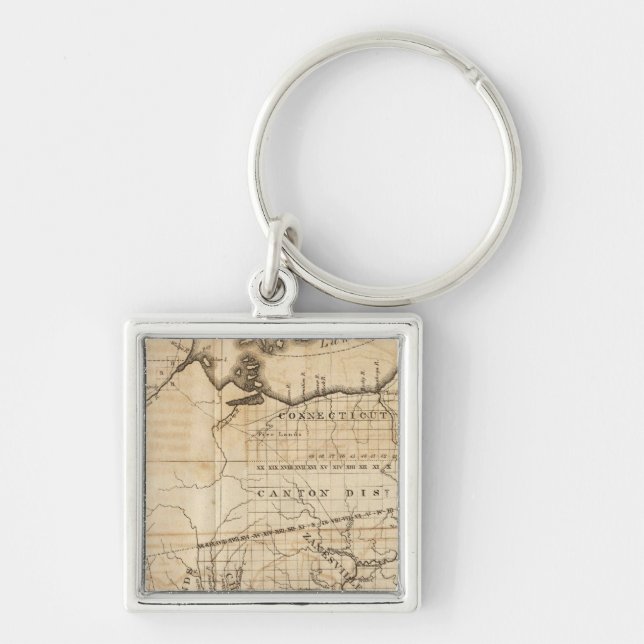 Ohio Map Keychain (Front)