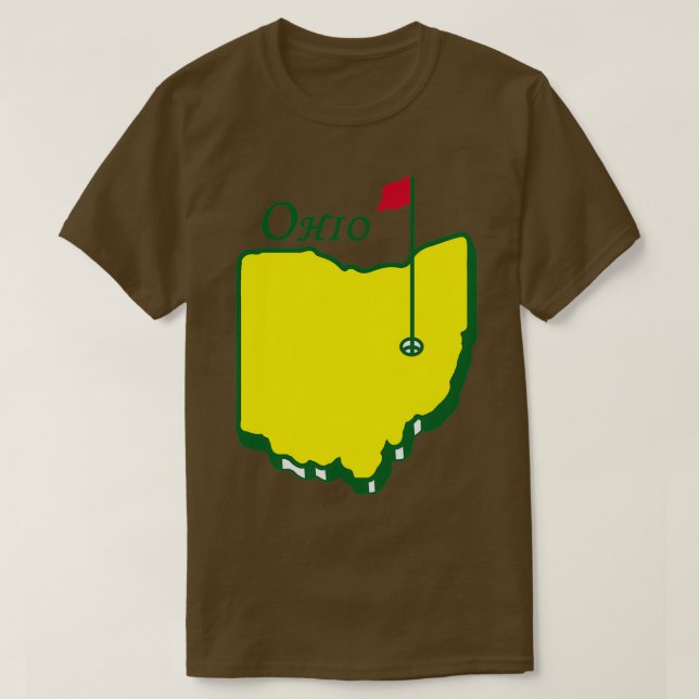 Ohio Masters Golf T-Shirt (Design Front)